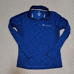 Elevate Women's Blue Long Sleeve Top - Size S, Activewear